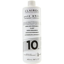 Clairol Professional Pure White 10 Gentle Lift Creme Developer, 16 oz (Pack of 2)
