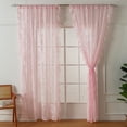 thumbnail image 1 of XmhyTop-A Cortinas de encaje (2 unidades, 140 x 100 cm), color rosa, 1 of 3