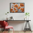 thumbnail image 6 of JRXY Orange Flowers Wooden Jigsaw Puzzle Challenging Difficult Wood Puzzle for Adults 1000 PCS, 6 of 6