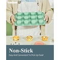 thumbnail image 4 of 30-Piece Ceramic Nonstick Baking Pans Set, Green Stackable Bakeware with Oven Safe Up to 550F, 4 of 8