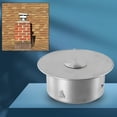 thumbnail image 2 of 1 Pcs Capuchon de Cheminée en Acier Inoxydable Sortie d'Air Extérieure pour Conduit de Ventilation Capuchon de Cheminée, 2 of 8