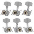 thumbnail image 3 of Guitar Machine Heads, High Durability Corrison Resistance Guitar Tuning Pegs Keys  For Ukulele 3 Left And 3 Right,2 Left And 4 Right,4 Left And 2 Right,6 Right,6 Left, 3 of 8