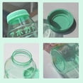 thumbnail image 3 of Plastic Fruit Juice Water Bottle Milk Cartoon Shaker Bottle, 16oz/480ml Transparen, 3 of 5