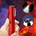 thumbnail image 2 of Red Multi-functional Magnetic Waterproof Flashlight with 500 Lumen Output, Type-C Rechargeable LED Light for Outdoor Adventures, 2 of 4