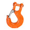 thumbnail image 3 of Repuestos de de cabrestante, remolque de acero de aleación resistente, accesorios, con pestillo de seguridad, duradero de alto rendimiento, Naranja Yotijar Gancho de cabrestante, 3 of 8