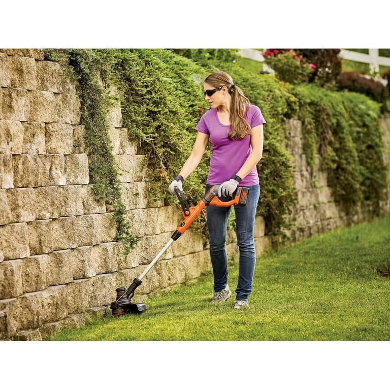 BLACK DECKER 40V Max Cordless Sweeper String Trimmer Combo Kit LCC340C