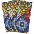 thumbnail image 2 of Coolnut Mexican Talavera Kitchen Dish Towel Set of 1, Soft Absorbent Drying Dishcloths Dish Towels with Hanging Loop for Kitchen Bathroom Bar Home Decor, 28 x 18 Inch Washcloth Gift, 2 of 7