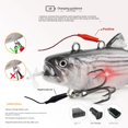 thumbnail image 5 of Nuevo señuelo automático para nadar, máquina electrónica para peces, robot para peces, cebo para peces, 130 mm, 35 g, hélice en espiral, cebo inteligente cruzado, 5 of 5