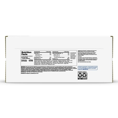 Equate Max Protein Nutrition Shake, Vanilla Flavored, 12 Pack (11 fl oz)