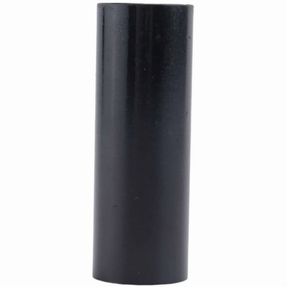 1pc Guitar Slide Black Stainless Steel Finger Knuck