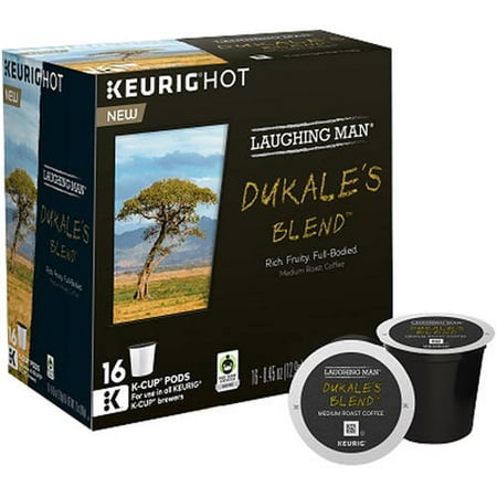 Laughing Man Keurig Hot Dukales Blend Medium Roast Coffee K Cup Pods 45 Laughing Man Keurig Hot Dukales Blend Medium Roast Coffee K Cup Pods 45