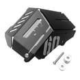 thumbnail image 2 of Colaxi Motorcycles Radiator Water Coolant Reservoir Cover Compatible with FZ-09 FZ09 - Gray, Length 27cm, 2 of 5