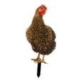 thumbnail image 4 of Letrero acrílico para gallina, decoración de jardín, estacas de animales, patio realista Estilo B Cola estacas de patio, 4 of 8