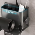 thumbnail image 4 of Hair dryer rack punch-free bathroom wall mounted, 4 of 9