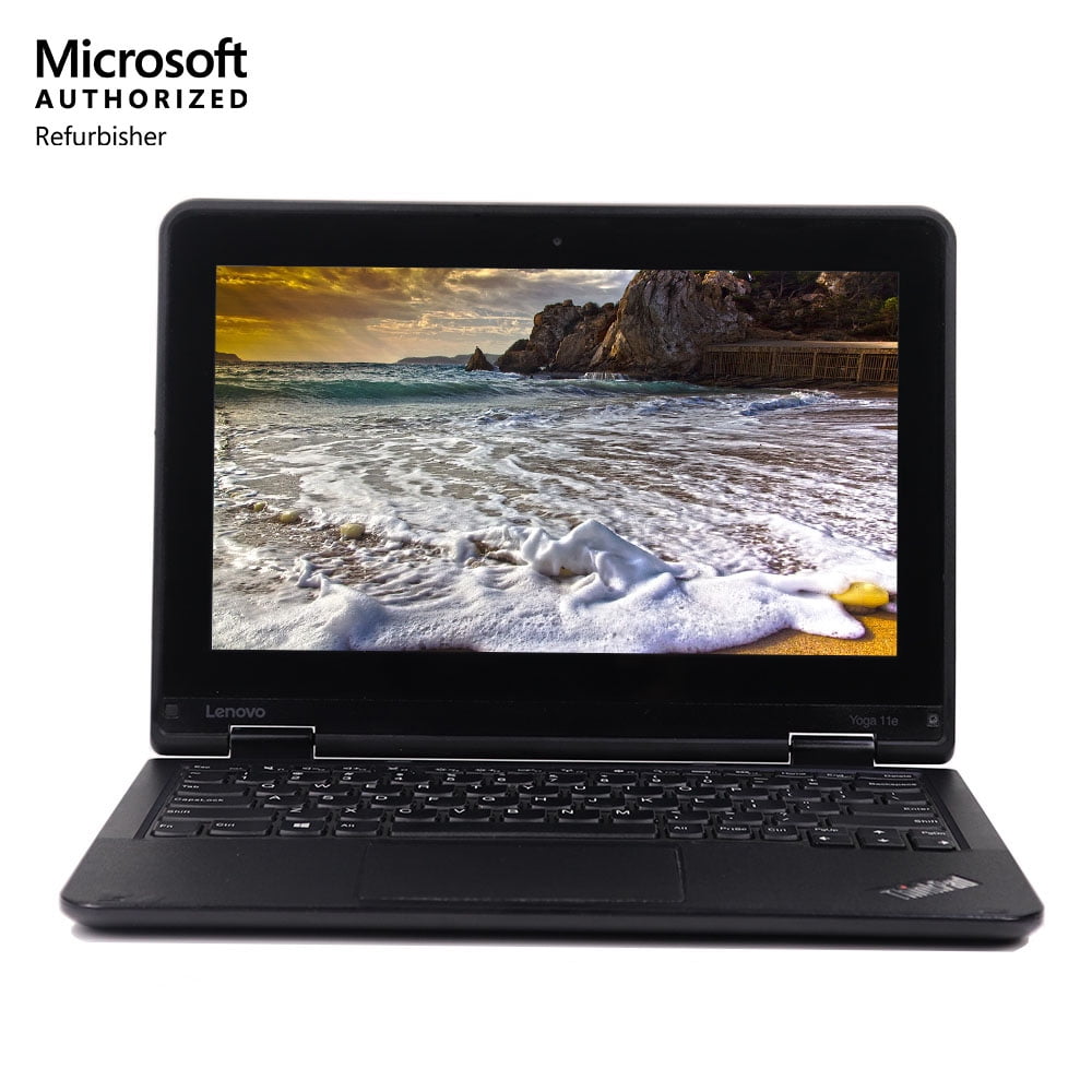 Lenovo ThinkPad Yoga 11e Ultra-Thin Touchscreen Laptop/Tablet 11.6", Windows 10 Home Intel Celeron Quad-Core 4GB 128GB SSD with Webcam HDMI School - used Laptop 2-in-1 - Walmart.com