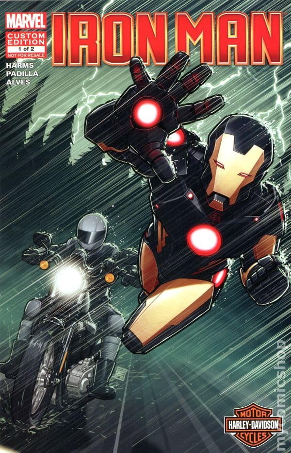 Iron Man Comic Book 10-Issue Marvel Gift Set – Collector’s Bundle Featuring Tony Stark
