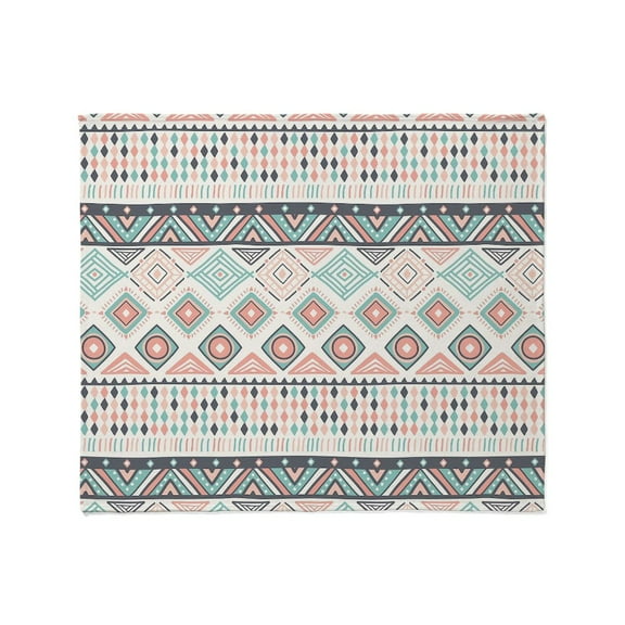 CafePress - Native Pattern Throw Blanket - Soft Fleece Throw Blanket, 50"x60" for All Ages
