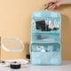 thumbnail image 5 of Neceser de viaje colgante Neceser de cosméticos colgante para mujer Neceser de maquillaje de viaje portátil para artículos de aseo Bolsa organizadora de baño con gancho resistente, 5 of 6