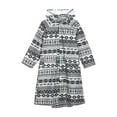 thumbnail image 6 of Shadoumai Girls Raincoat With Hood And Pockets Lightweight Outerwear For Daily School Outdoor Activities 3 14 Years Old, 6 of 8