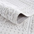 thumbnail image 5 of Hauteloom Alya Living Room, Bedroom Area Rug - Bohemian, Transitional - High Pile - White - 5'3" x 7'3", 5 of 6