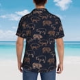 thumbnail image 3 of Lsque Pig Farm pattern Hawaiian Shirt for Men, Unisex Summer Beach Casual Short Sleeve Button Down Shirts-X-Large, 3 of 9