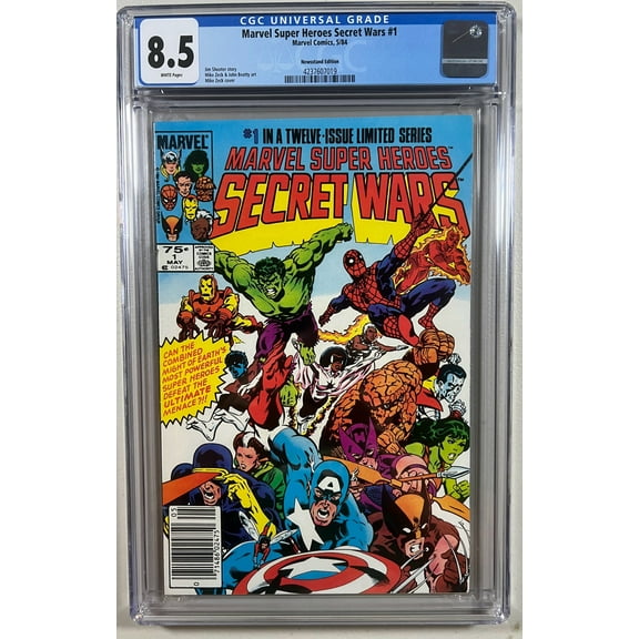 Marvel Super Heroes Secret Wars #1 - CGC 8.5 Comic Book