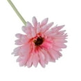 thumbnail image 5 of Walbest 1 Pc 19 7 Inches Artificial Flower Gerbera with Stem Silk Flower Arrangement for Home Garden Party Wedding Greenery Fireplace Table Centerpieces Flower Diameter 4", 5 of 7