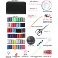 thumbnail image 2 of Sewing Kit with 172 Sewing Accessories, Travel Sewing Kit Sewing Accessories for Beginners, Travelers Equipped with 48 Spools of Thread, Sewing Needles, Thread, Thimble., 2 of 5
