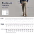 thumbnail image 4 of Haggar Men's Premium No Iron Khaki Classic Fit Pleat Front Pant (32W x 30L - 44W x 32L), 4 of 10
