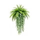 thumbnail image 2 of Plantas artificiales colgantes | Guirnalda de helechos artificiales para pared | Paquete de 4 elementos decorativos de plástico para el hogar, la oficina o la tienda, 2 of 8
