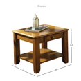 thumbnail image 3 of Steve Silver Nelson Wood End Table in Golden Oak, 3 of 4