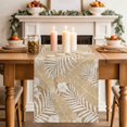 thumbnail image 1 of Table Runners 70 Inches Long Dress Scarves, Brown Tropical Plants Farmhouse Coffee/Dining/Kitchen Table Decor, Holiday Table Runner, Summer Palm Tree Rustic Botanical 13x70 Inch, 1 of 7