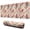 Pink Boho Bohemia, variant on Long Mouse Pads for Desk,Pink Boho Bohemia Geometric Diamonds Desk Mats on Top Of Desks, Desk Mouse Pad Extra Large with 3mm Non-Slip Base and Stitched Edge for Gaming,Work,Home 31.5"x11.8"