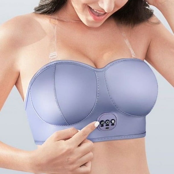 Electric Chest Enlarge Massager Breast Enhancer Booster Heating