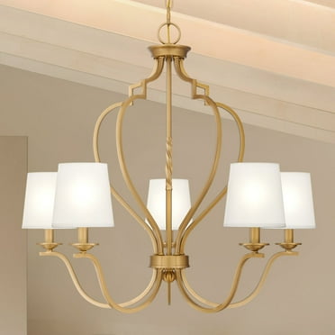 Luxury Classic Chandelier, Brushed Weathered Brass, UQL5950