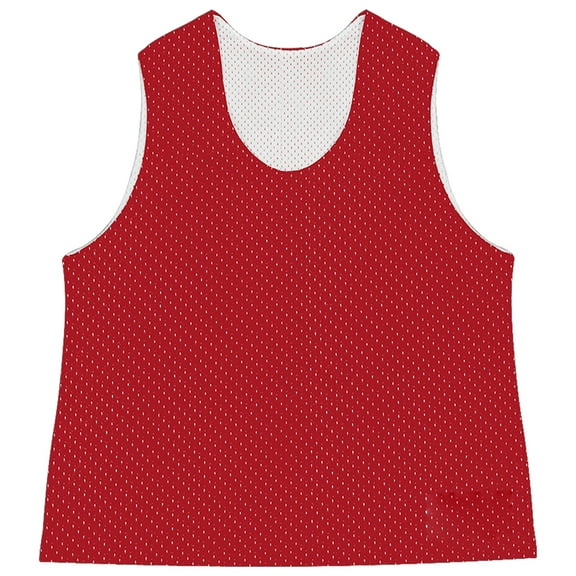 C2 Sport 5660 Mesh Reversible Womens Pinnie - Red White
