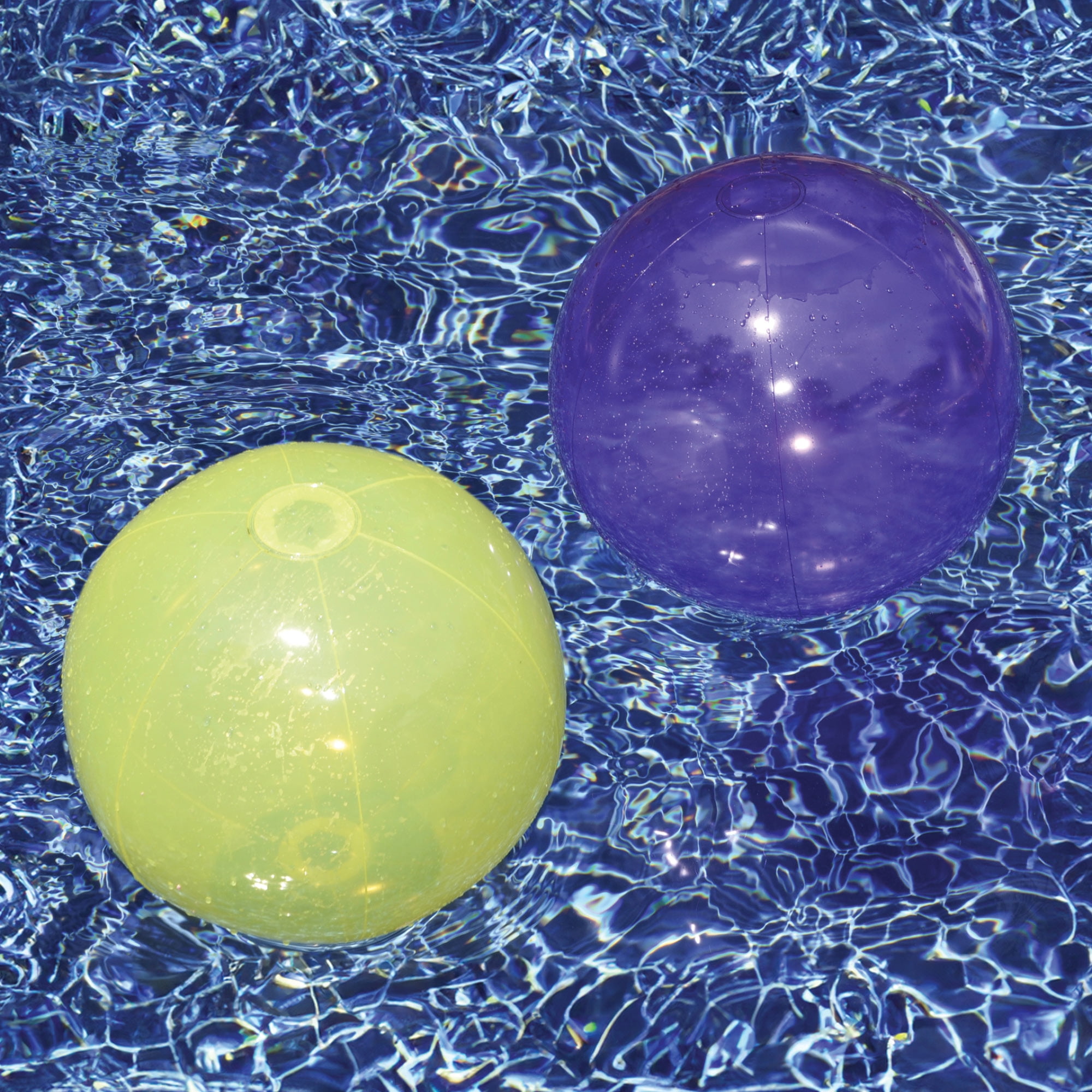 20-Inch Inflatable Beach Ball Swimming Pool Toy Purple