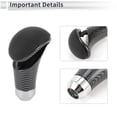 thumbnail image 4 of Pomo de Cambio Universal Unique Bargains para Coche, Pomo de Palanca de Cambios de Cuero Sintético para Vehículos Automáticos y Manuales con 4 Adaptadores Negro 1 Juego, 4 of 7