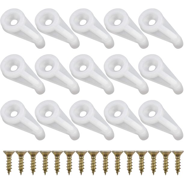 50PCS Glass Retainer Clips Kit, 4mm Glass Clip Glass Clips with