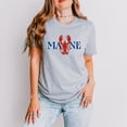 thumbnail image 2 of Maine Lobster - Women's Short Sleeve Graphic T-Shirt, 2 of 12