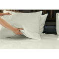 thumbnail image 2 of GTNSHUAI Luxury Silky Soft 100% Tencel Lyocell Bed Sheets Set, Derived from Eucalyptus 4-Piece Sheet Set, Queen, Cream, 2 of 4