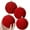 B, variant on Surpdew Holiday Decor Christmas 4 Pcs Velvet Christmas Balls Flocked Christmas Tree Ornaments Plastic Balls Xmas Decorative Hanging Ornaments Christmas Tree Decoration 2.4 Inch B