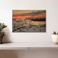 thumbnail image 2 of Elephant Stock Jerusalem Temple Mount Wall Art - Horizontal Canvas Wall Art - Living Room Wall Decor - Places Canvas - Orange And Gray Decor - 12" x 8", 2 of 4