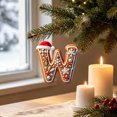 thumbnail image 7 of 26 Letters Christmas Tree Hanging Ornaments, Personalized Pendants for Holiday Decor, 7 of 7