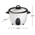 thumbnail image 2 of Olla Arrocera Hamilton Beach Antiadherente Vaporera Multiusos 16 Tazas 37516, 2 of 8