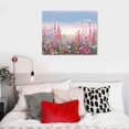thumbnail image 3 of Creowell Romantic Wildflower Canvas Wall Art Picture 20x16in for Living Room Bedroom 20x16in, 3 of 3