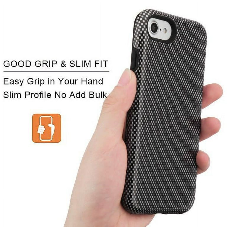 その他 IMIM WHAT Rubber iPhone 8Case BLACK For Apple iPhone 8 Plus/7 Plus/6 Plus Case Ring Stand Hybrid