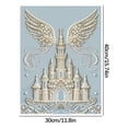 thumbnail image 2 of Fwttom Diy Pearl Painting Handmade Wind Diamond Decorative Painting, 2 of 9