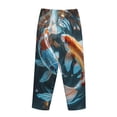 thumbnail image 5 of Daiia Cute Koi Fish Serenity Women's Sleep Pant with Pockets and Drawstring,Pajama Pants-XX-Large, 5 of 9
