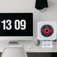 thumbnail image 3 of Bluetooth 4.2 Wall Mounted CD Player with Remote Control ABS Plastic Wireless Audio Boombox, 3 of 8